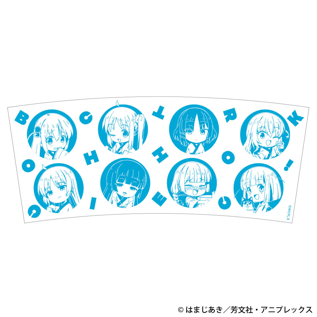 「ACG.GO」「預購」Slow Curve「孤獨搖滾」溫泉浴衣 玻璃杯SET