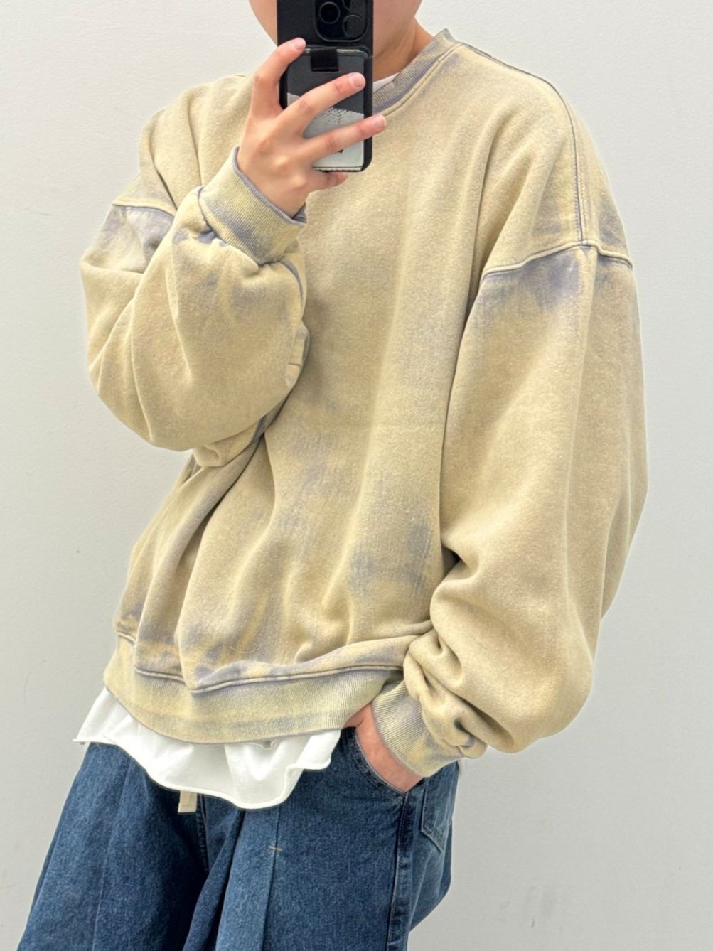 紮染衛衣(薄抓毛底) FARMERS-108T