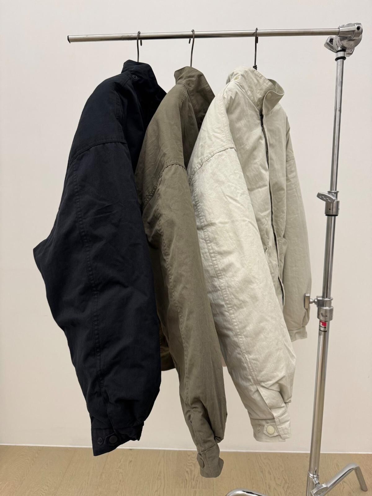 淨色連帽拉鍊外套(薄夾棉) FARMERS-109JK