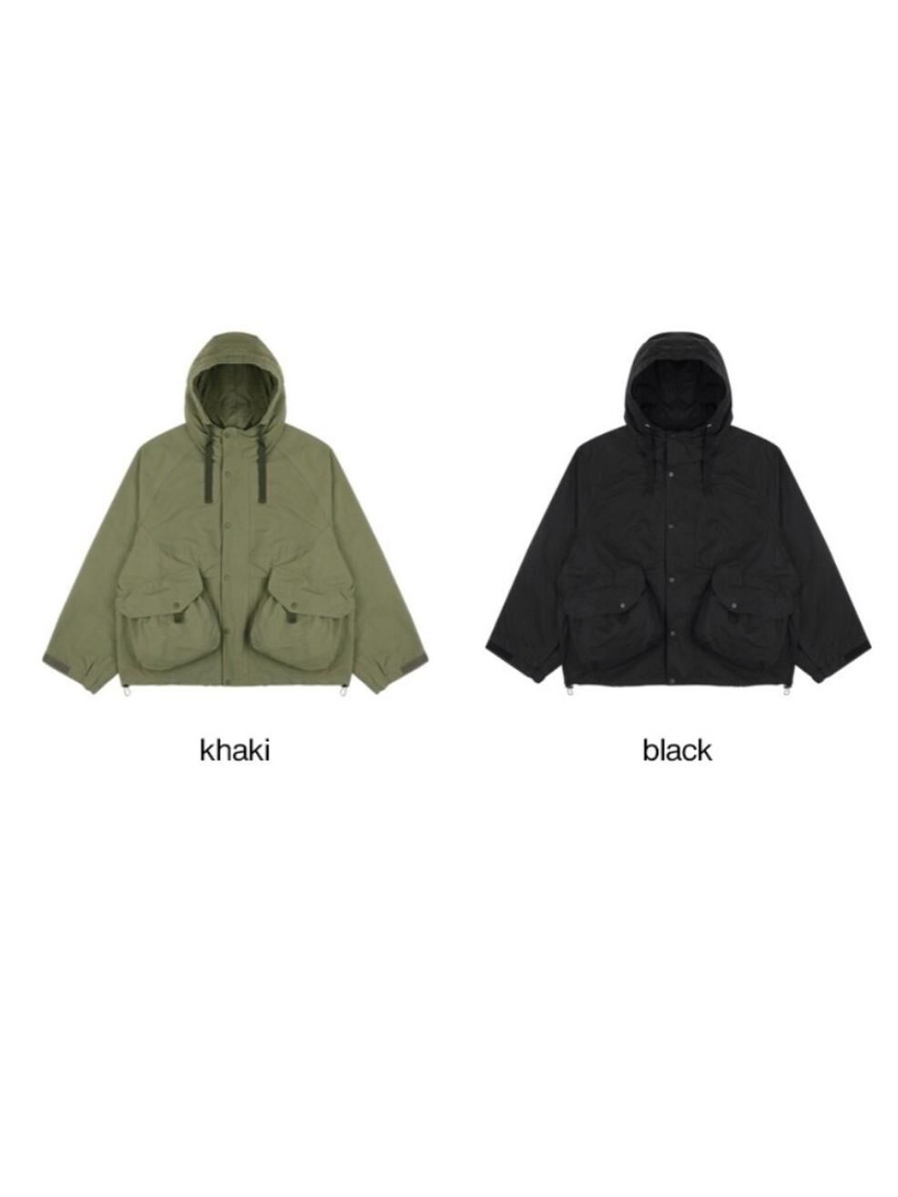 淨色連帽拉鍊外套 FARMERS-110JK