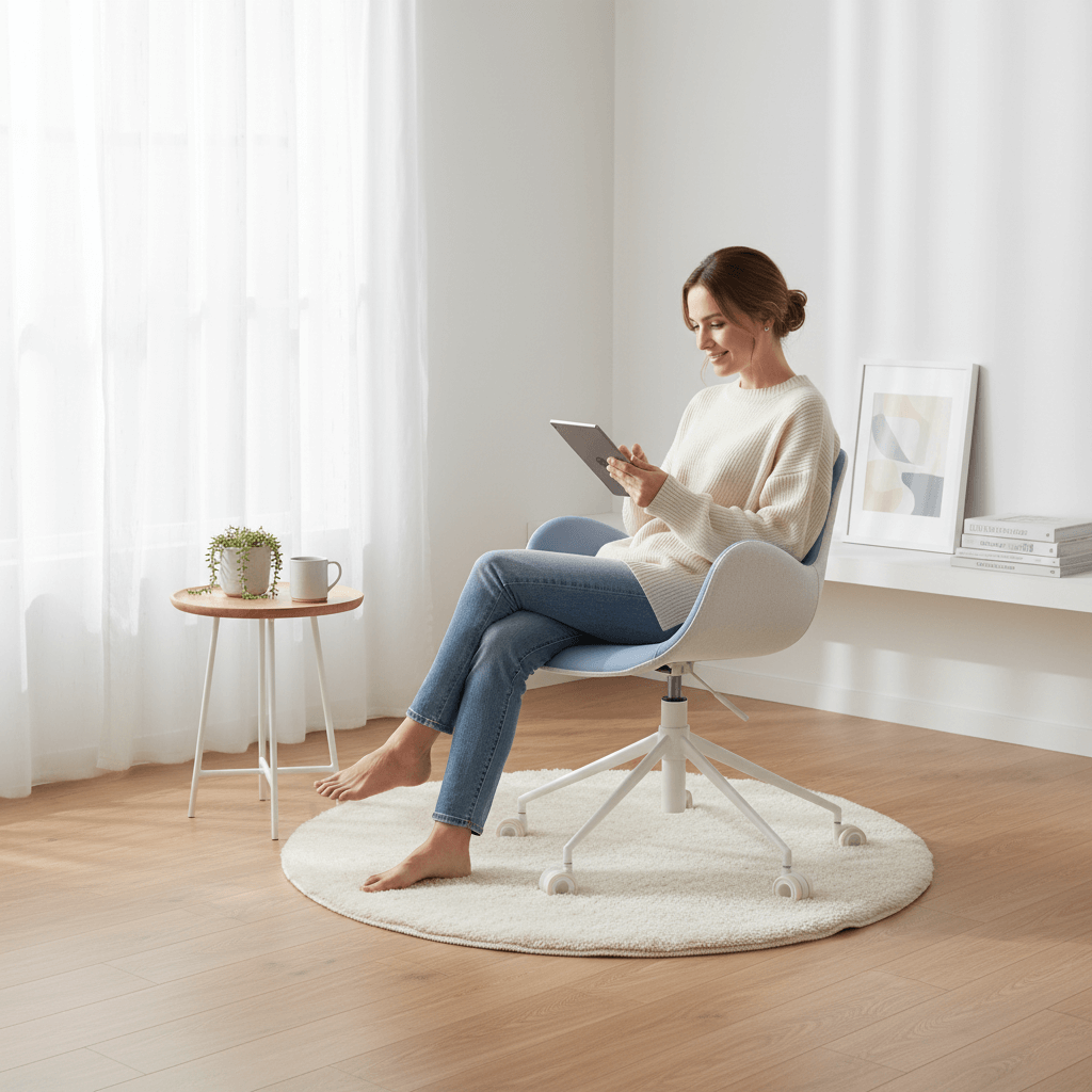 【聖托里尼】人體工學曲線辦公椅