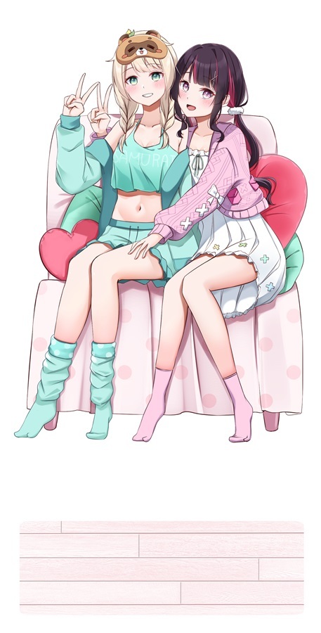 C107「同人代購」[Melonbooks代購」風真いろは&AZKi ビックアクリルスタンド