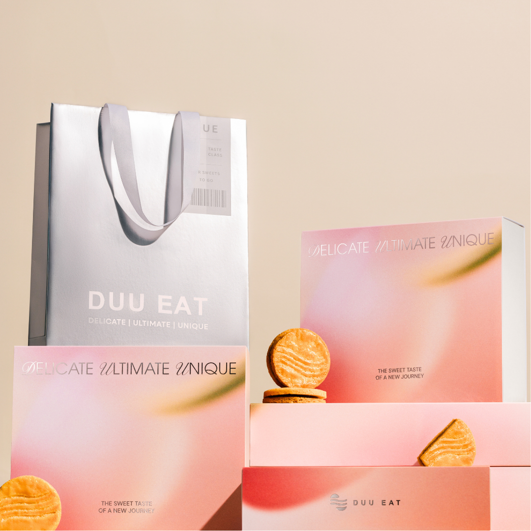 【快閃取貨】新綻 • 新年禮盒 - 8入綜合布列夾心酥酥（附品牌提袋）