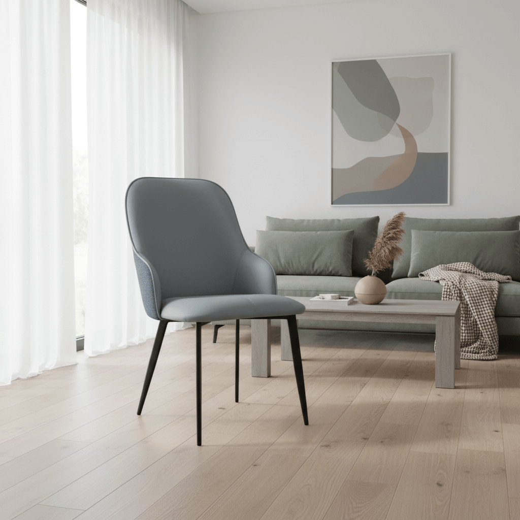 赫爾辛基弧線單椅 | 北歐輕奢餐椅 | 現代居家美學的完美體現