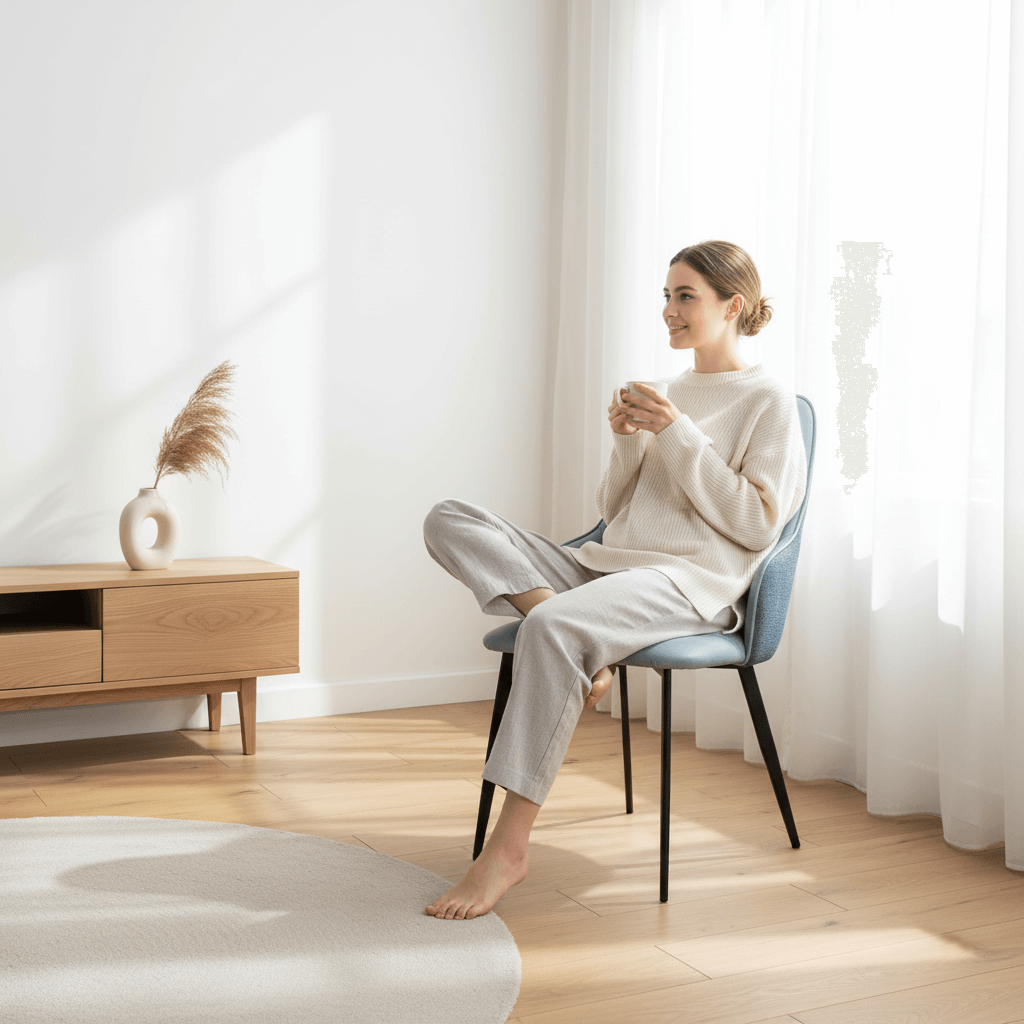 赫爾辛基弧線單椅 | 北歐輕奢餐椅 | 現代居家美學的完美體現