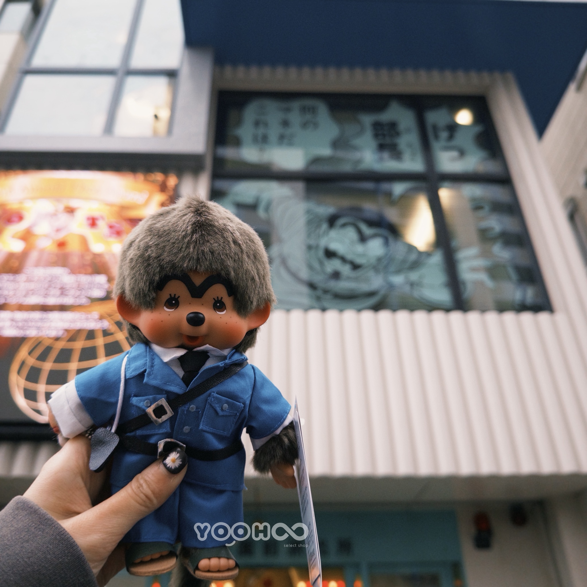 預購┃日本限定 Monchhichi 夢奇奇 蒙奇奇 兩津勘吉 S 娃娃