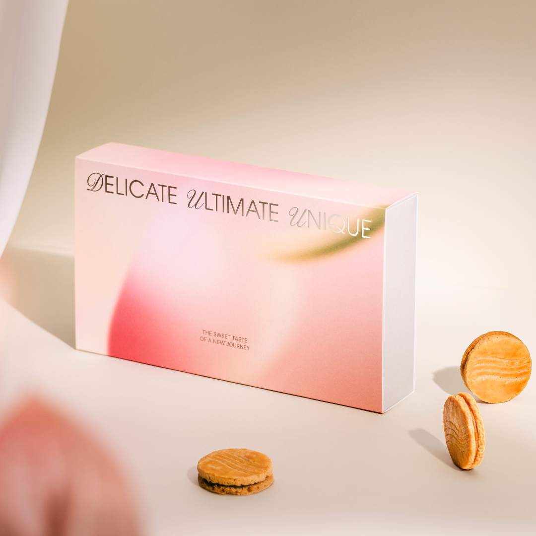 【快閃取貨】新綻 • 新年大禮盒 - 12入綜合布列夾心酥酥（附品牌提袋）