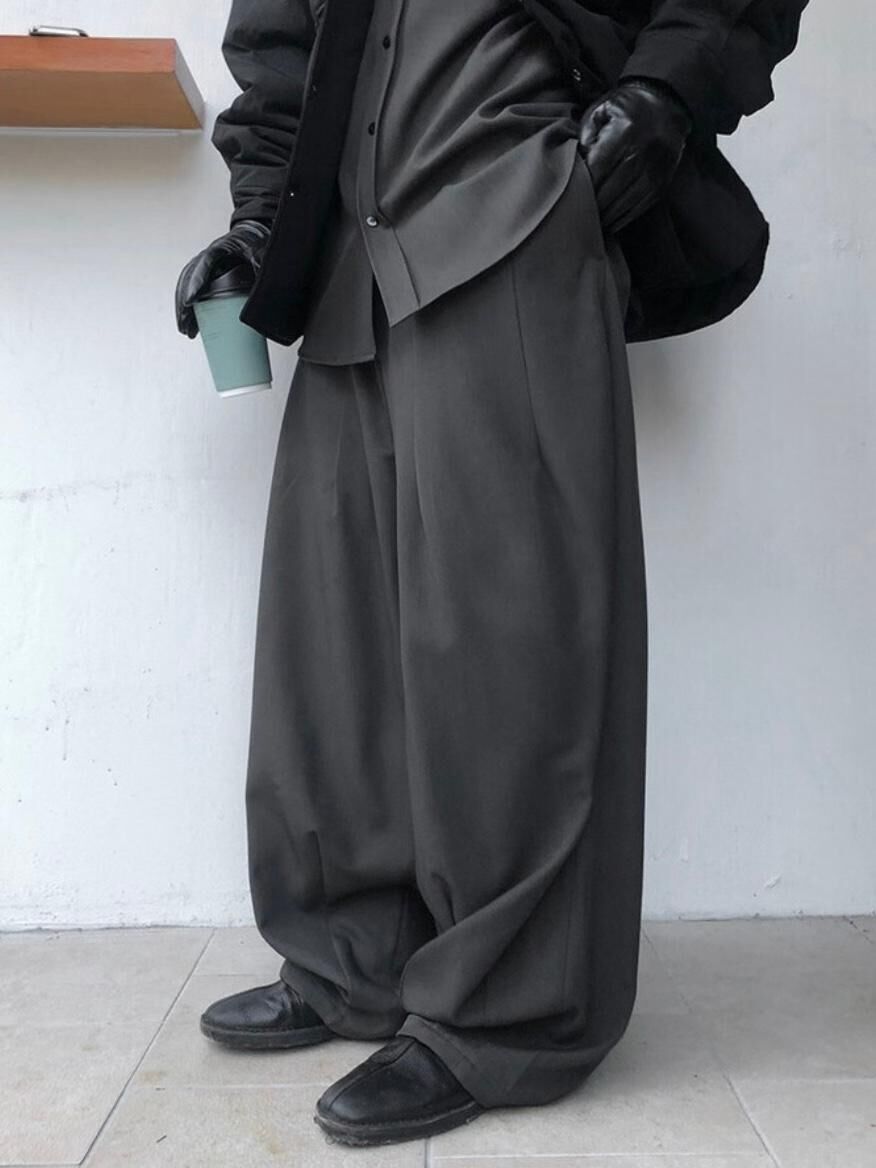 淨色鬆身西褲 TAC-0293P