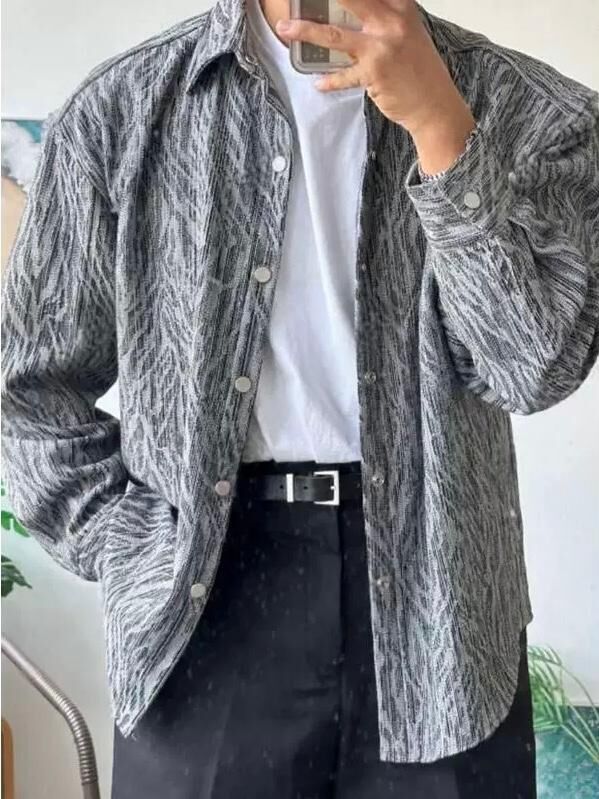 亂紋長袖恤衫 VOID-053S