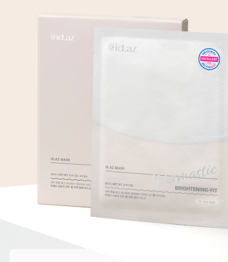 CR251220-L17 ID.AZ 亮白 DERMASTIC BRIGHTENING-FIT MASK 26g * 5ea (EXP:2027, 2028)