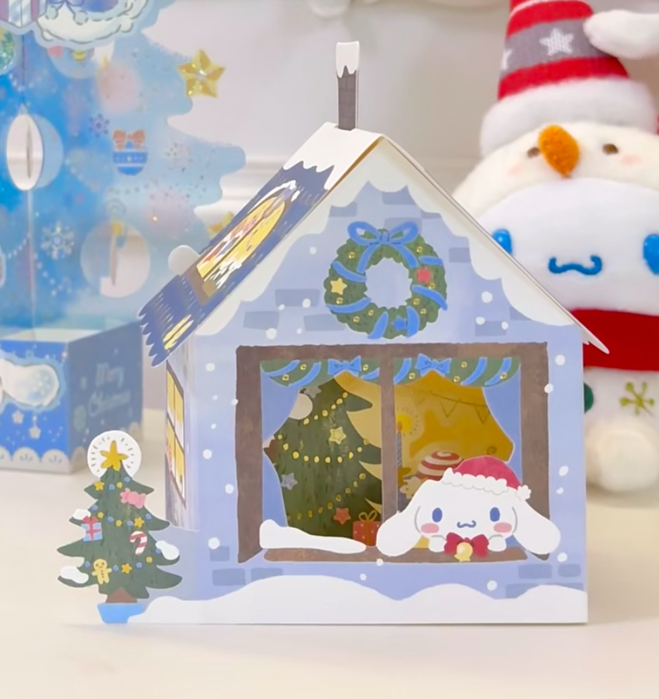 (現貨) cinnamoroll 立體聖誕卡