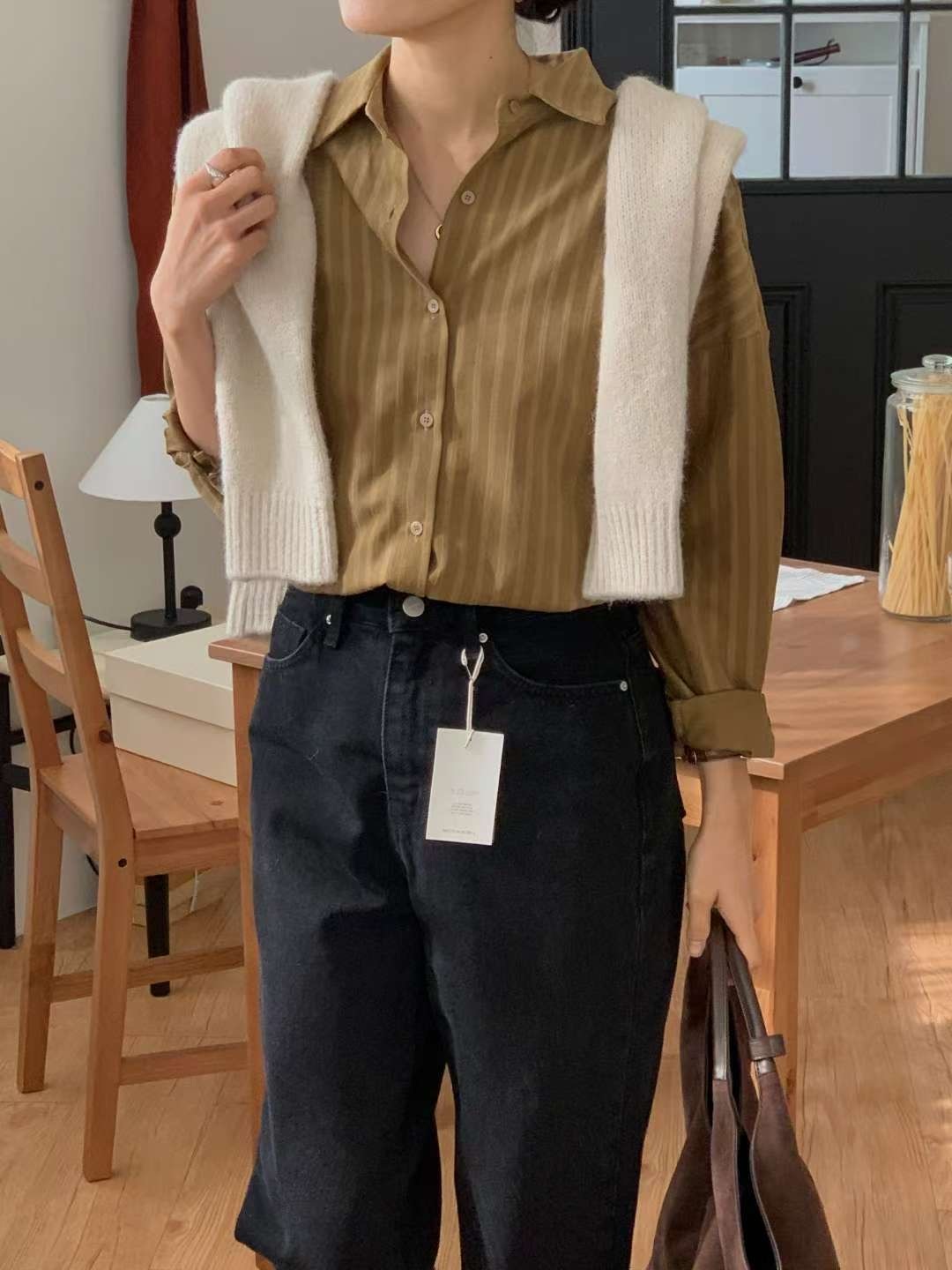 Fleece lined annony shirt