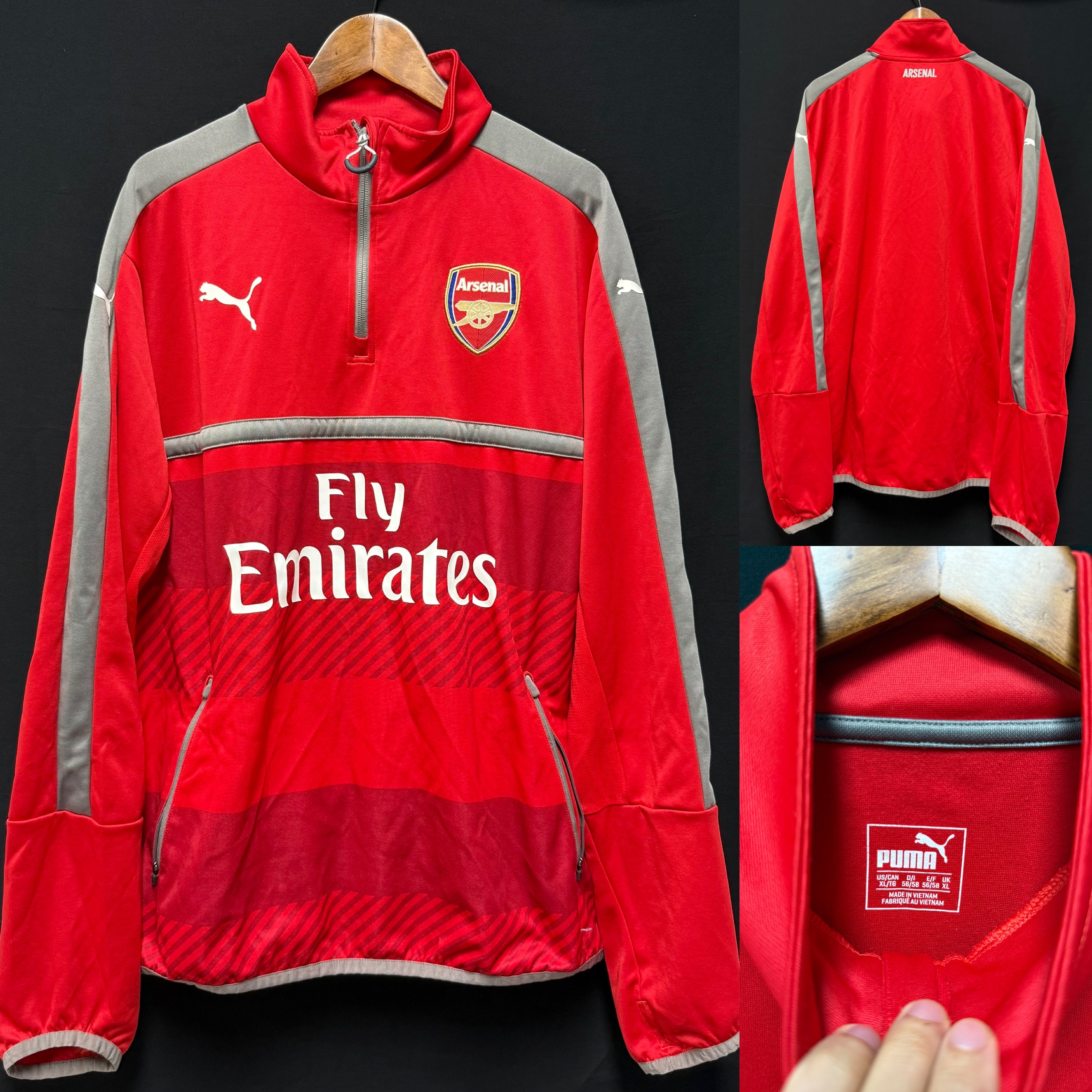 (Player Issue) Arsenal 2016-2017 Puma Player Issue Training Shirt