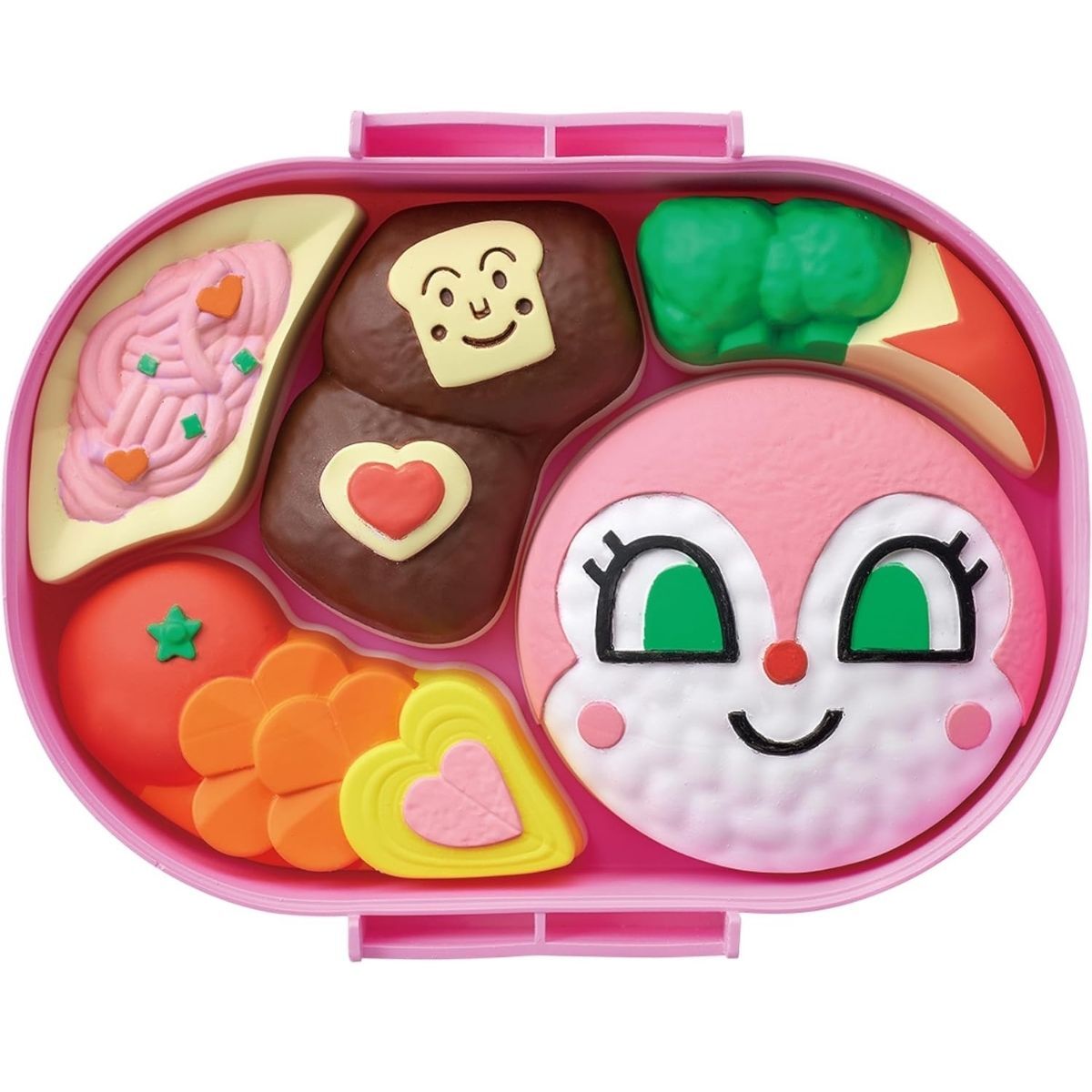 麵包超人便當拼圖 紅精靈的漢堡便當