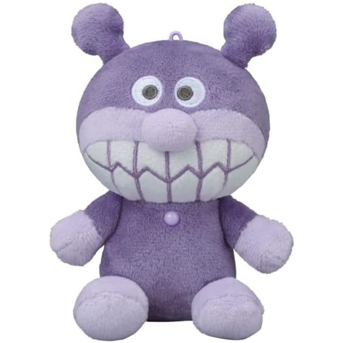 鬆軟毛公仔柔和色掛袋款-細菌人