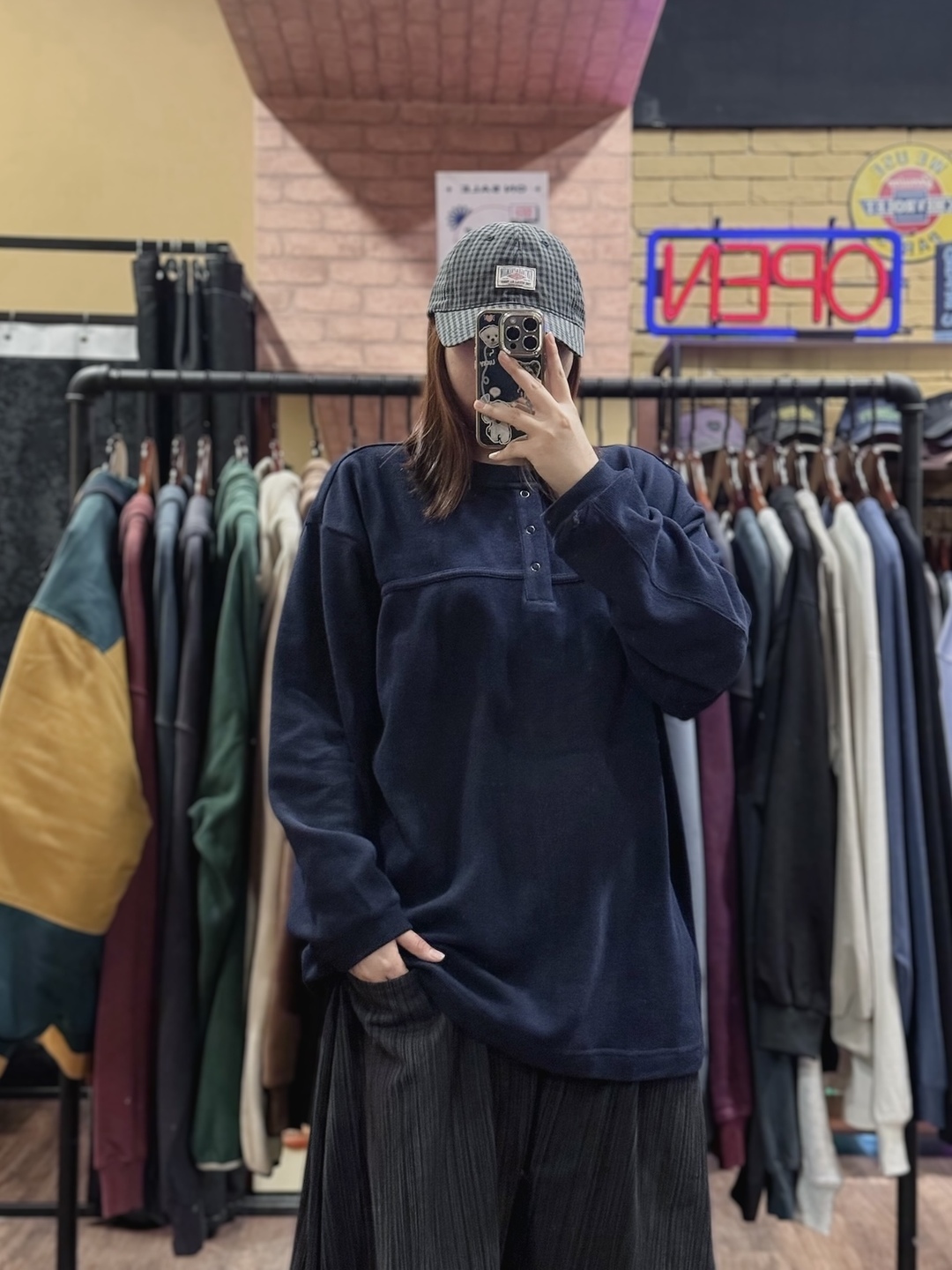 日系沈穩質感亨利領衫