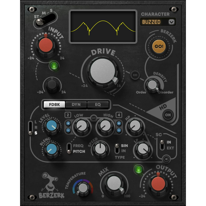 Waves Berzerk Distortion｜失真效果