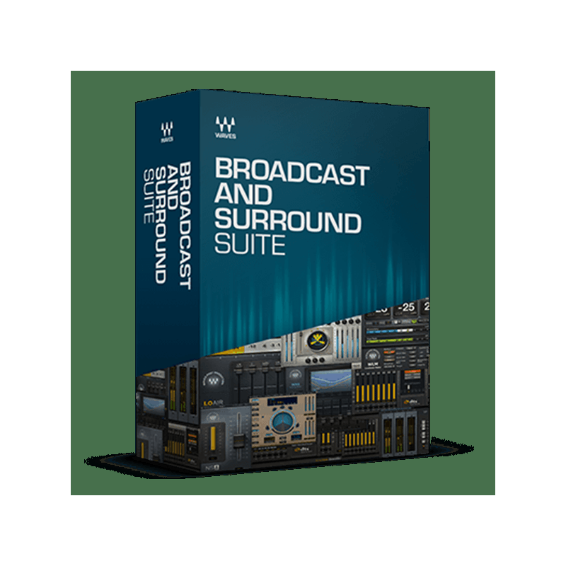 Waves Broadcast and Surround Suite｜音訊套裝