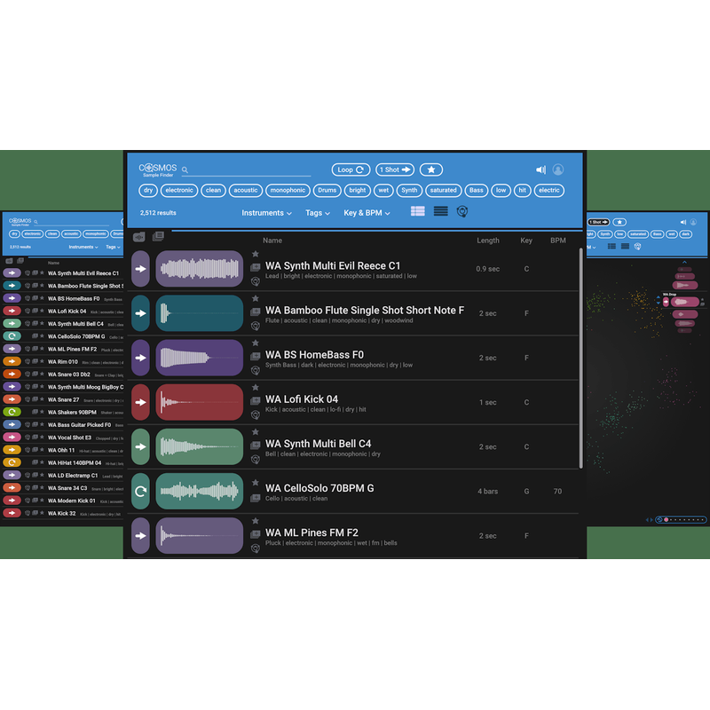 Waves COSMOS Sample Finder｜取樣軟體插件