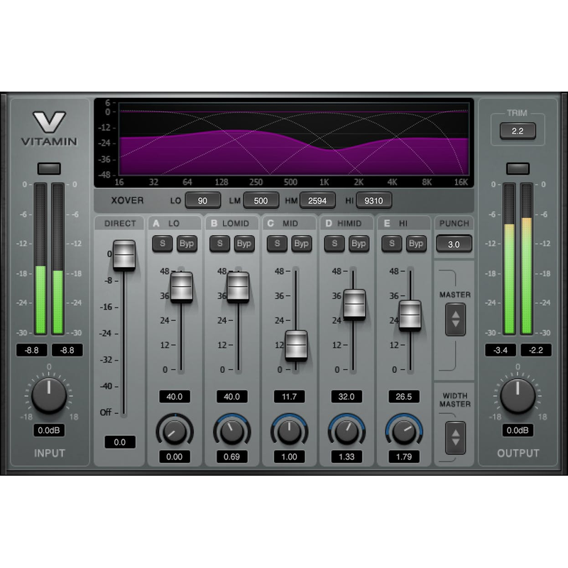 Waves Vitamin Sonic Enhancer｜效果插件