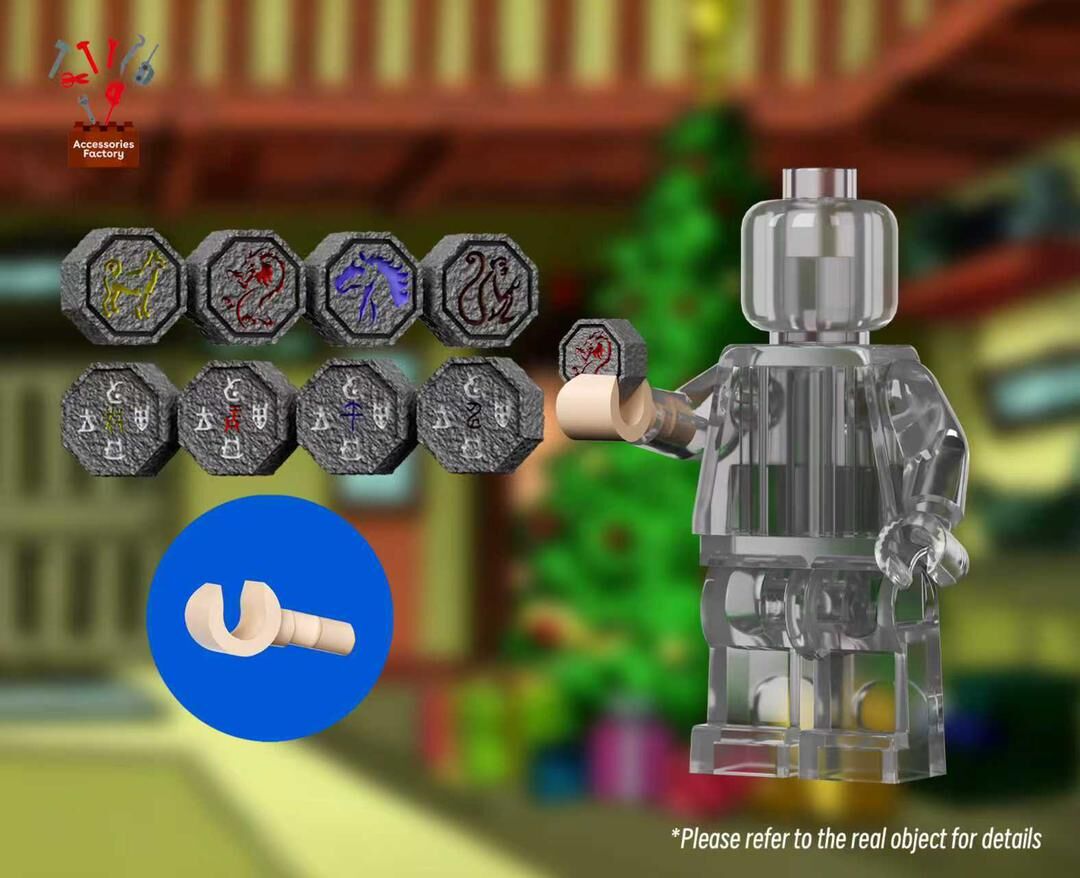 【預訂】【Accessories Factory】十二生肖符咒