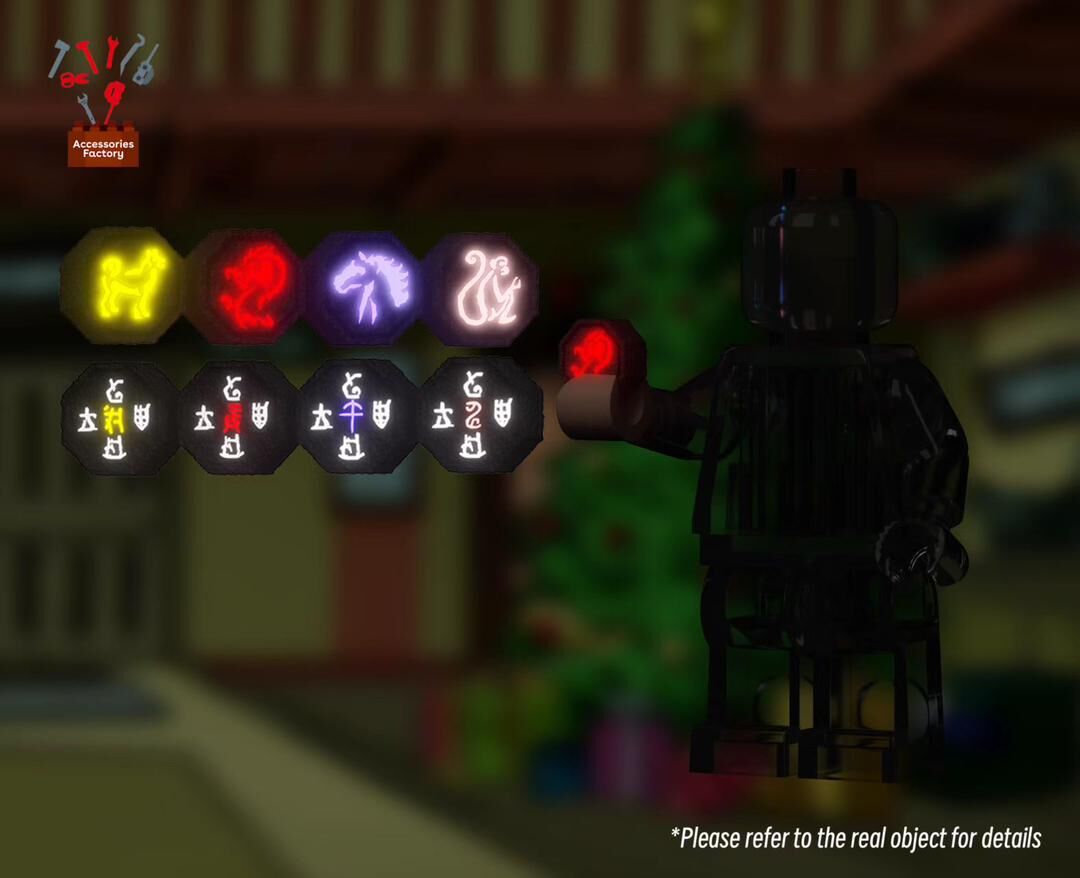 【預訂】【Accessories Factory】十二生肖符咒