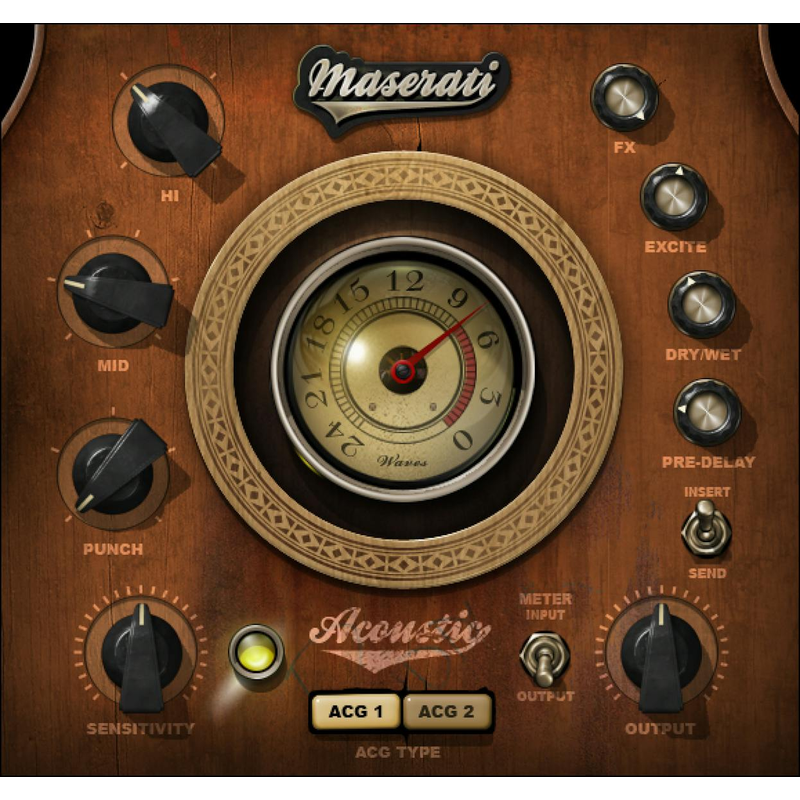 Waves Maserati ACG｜木吉他混音插件