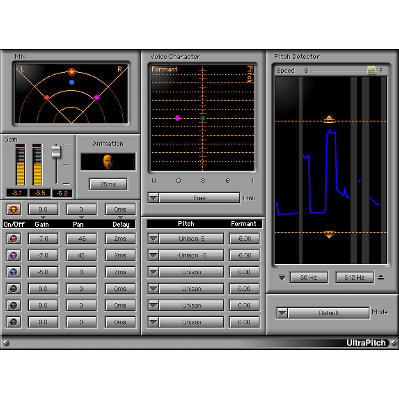 Waves Ultra Pitch｜和聲效果器插件