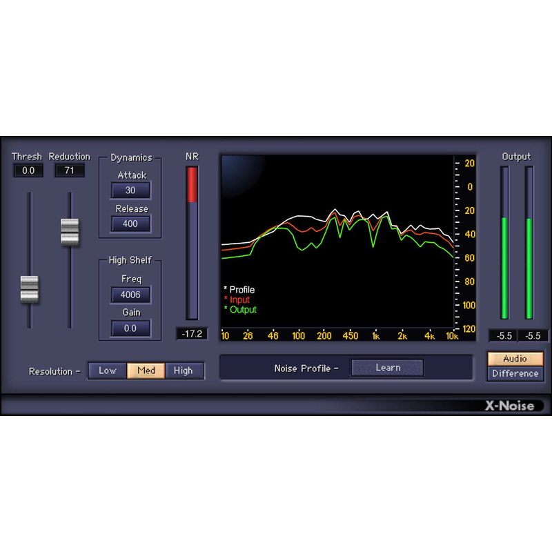 Waves X-Noise｜降噪插件