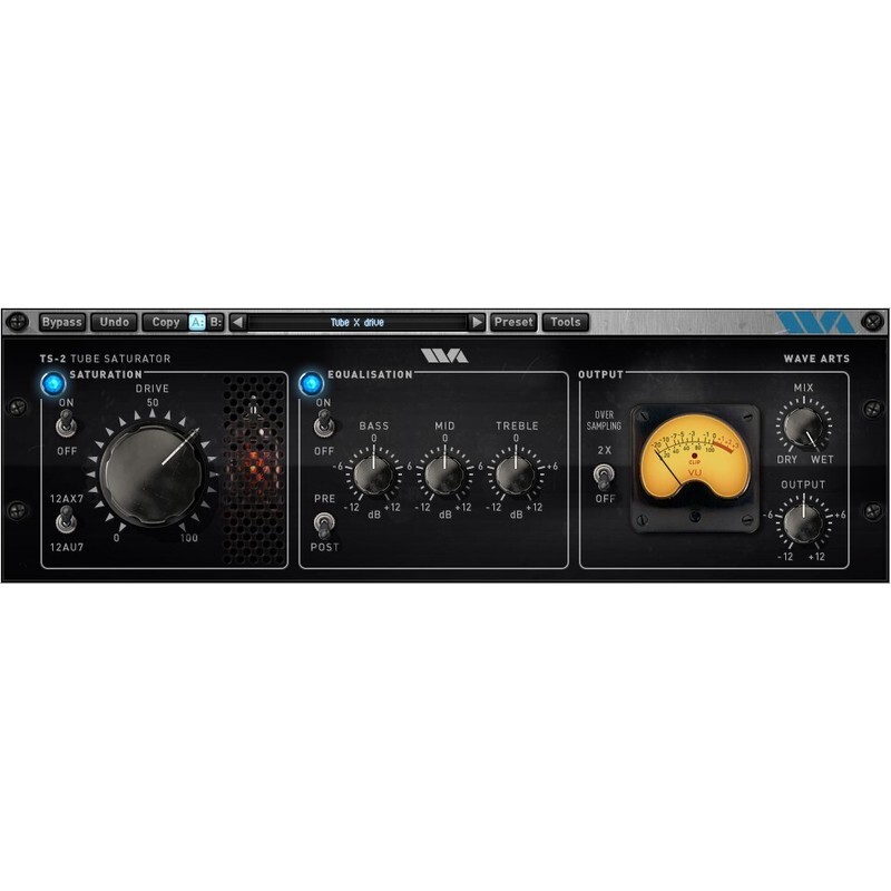 Wave Arts Tube Saturator 2｜真空管飽和模擬插件