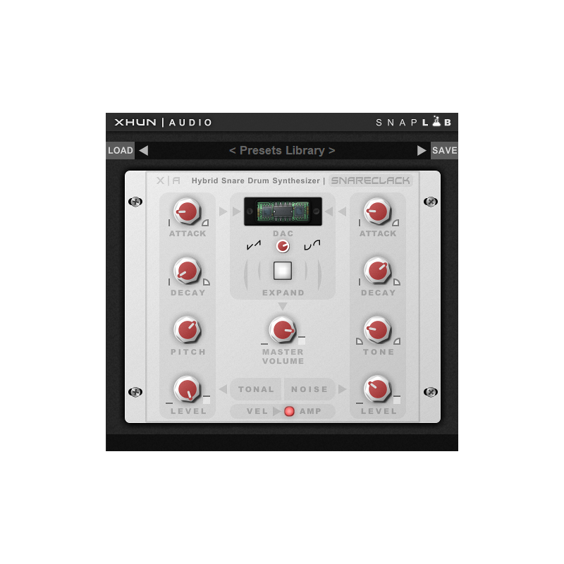 Xhun Audio SnareClack｜小鼓音源合成器