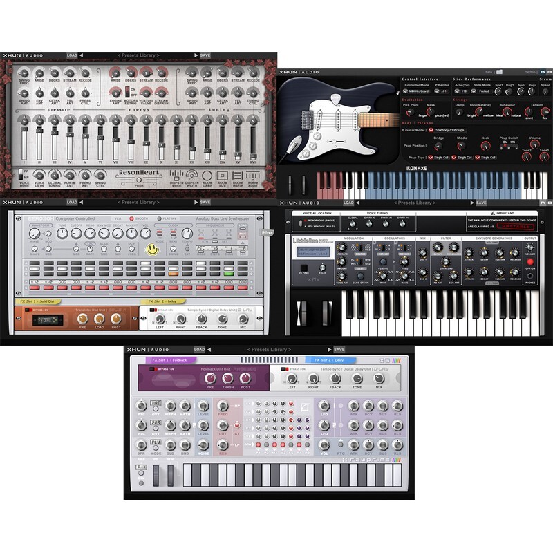 Xhun Instruments Bundle｜樂器音源插件