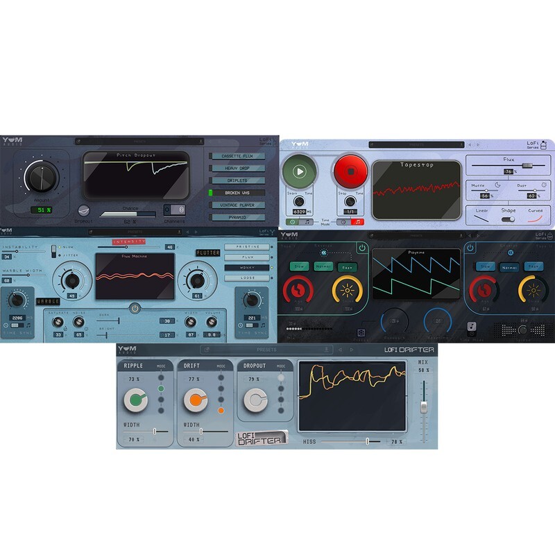 Yum Audio LoFi Bundle｜復古磁帶模擬插件