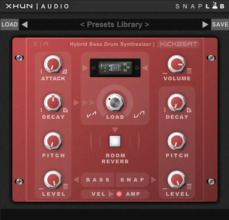 Xhun Audio KickBeat｜電子大鼓合成器