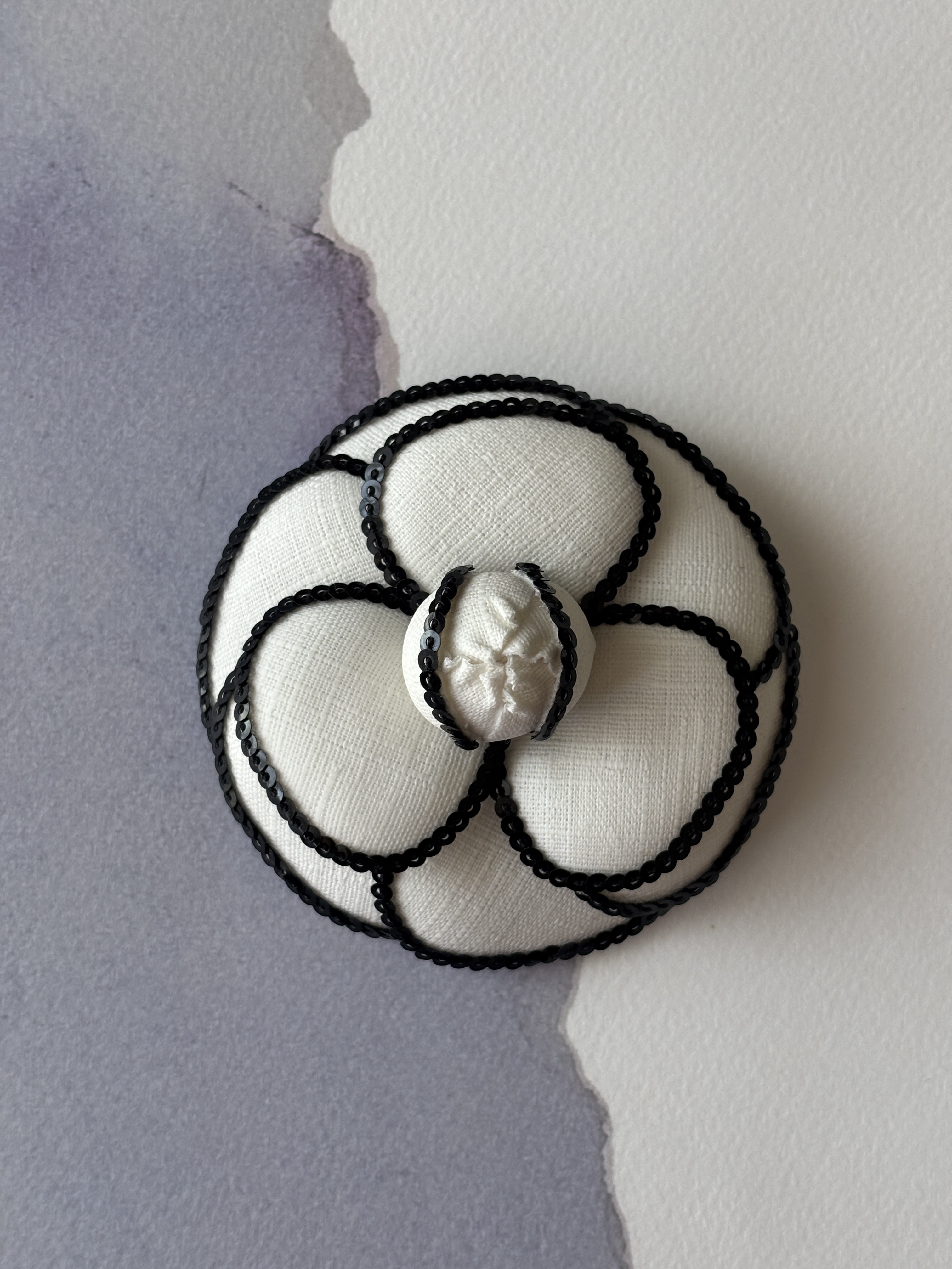 手工山茶胸花 高階款