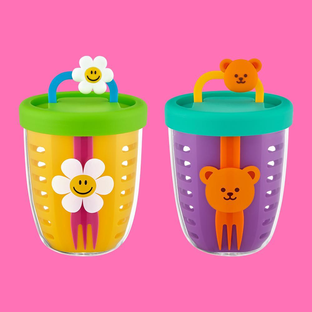 SI052 Wiggle Wiggle Fruit Pot 水果杯 600ml