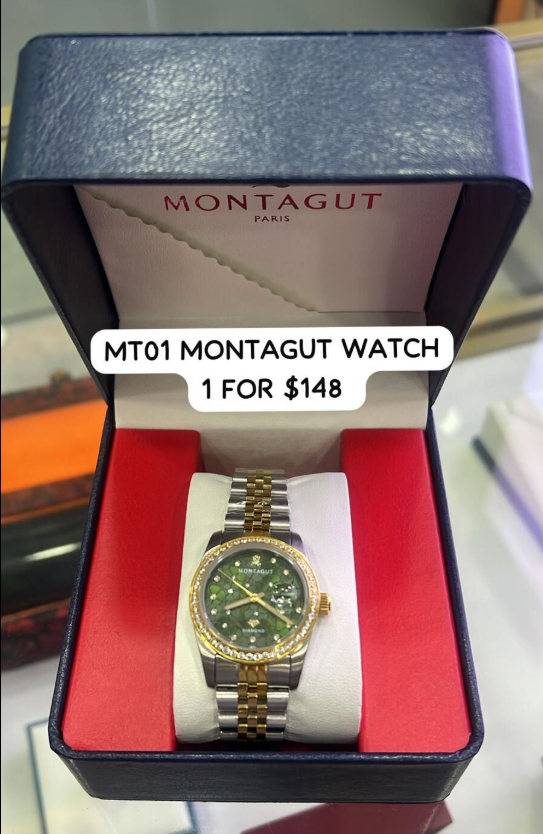 1 MT01 (GREEN)  MONTAGUT WATCH