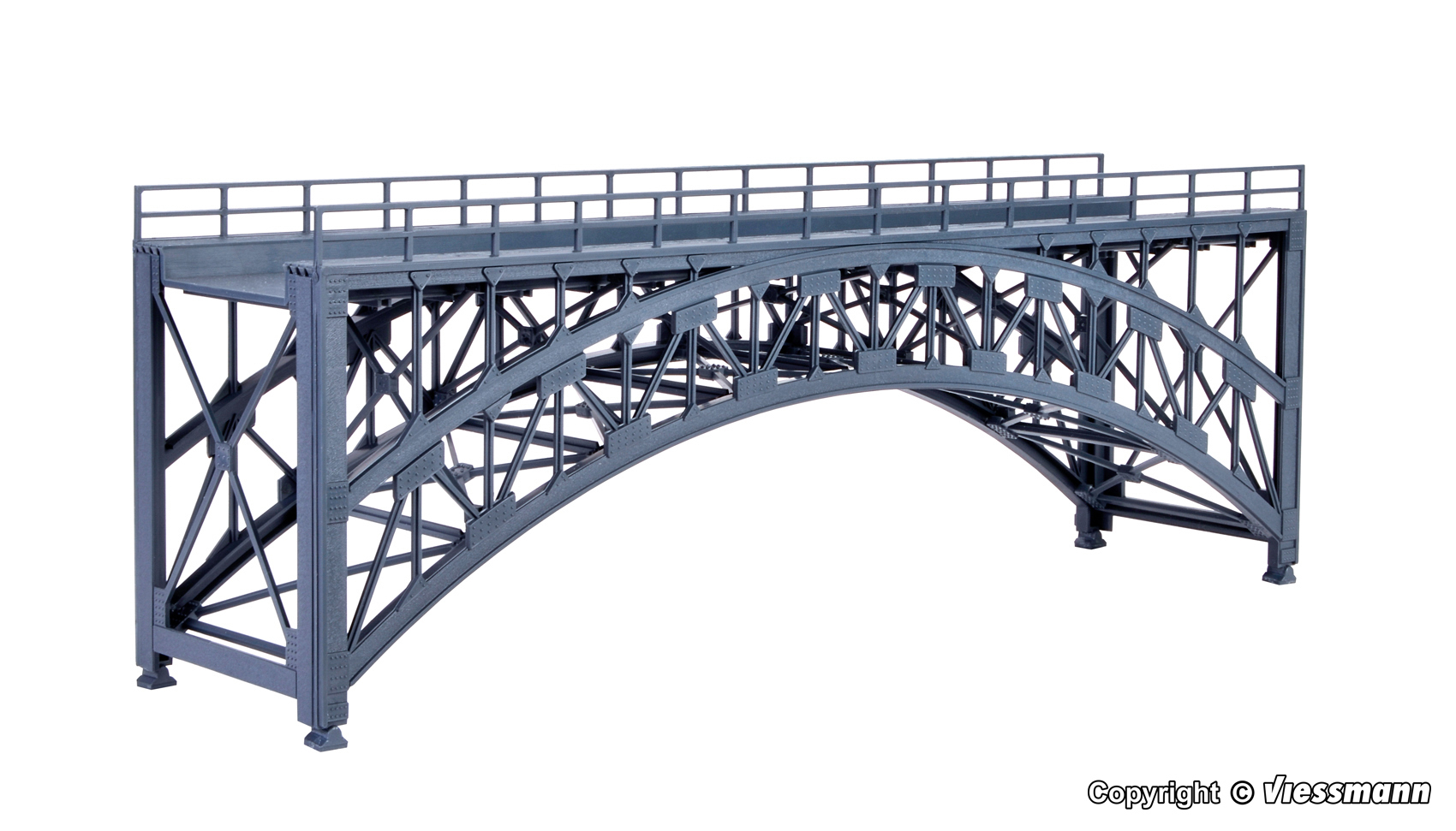 Vollmer 42548 HO規 施洛斯巴赫鋼拱橋 直橋.套件