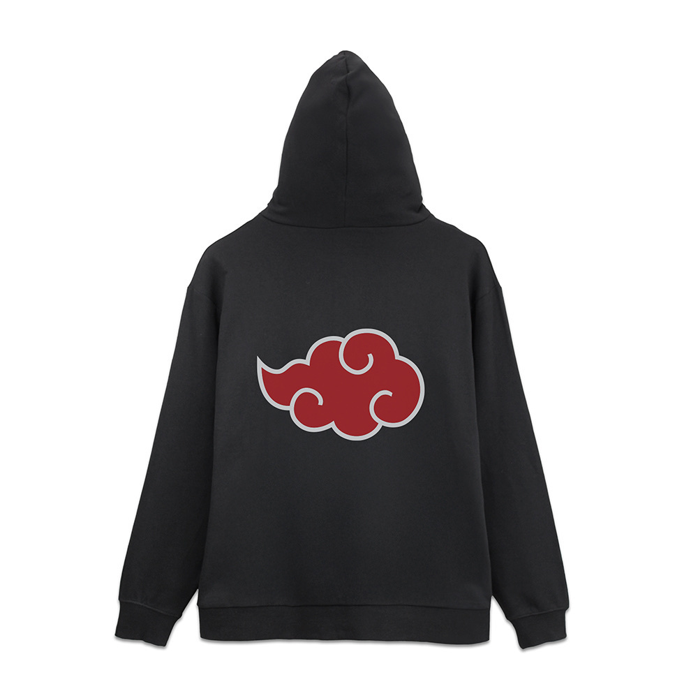 Cospa 011226 “暁” ジップパーカー [NARUTO-ナルト- 疾風伝] BLACK