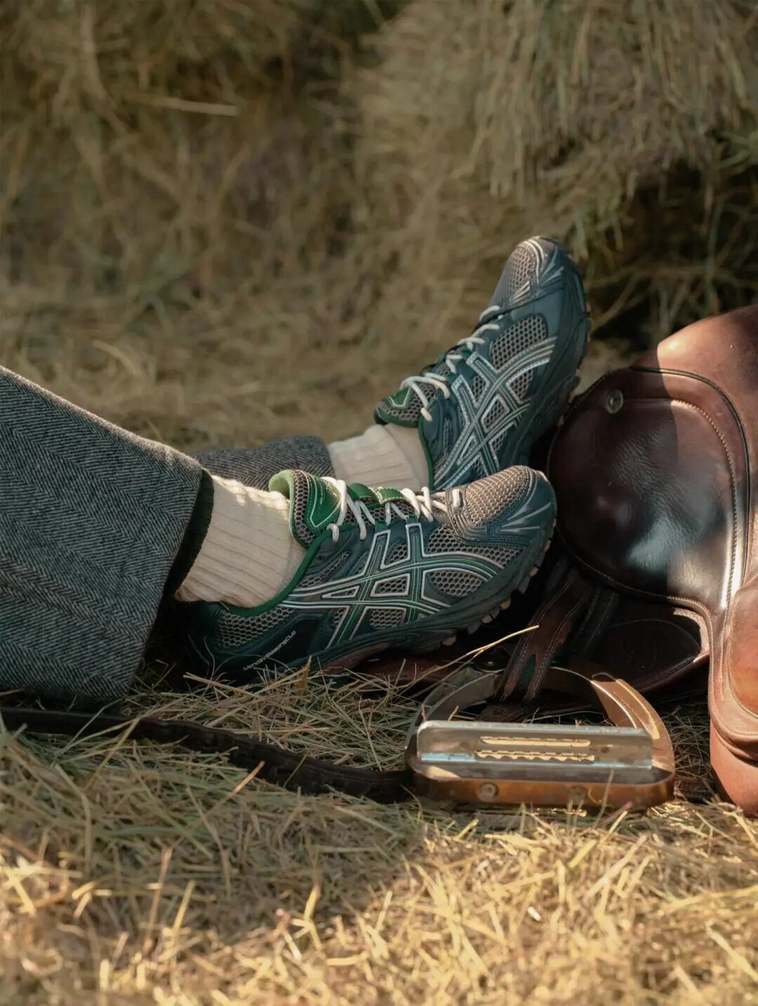 【Focus Store】預購 MondaySleepingClub x Asics Gel-Kahana TR NEXUS ”Green/Blue” 藍灰綠 1203B132-020