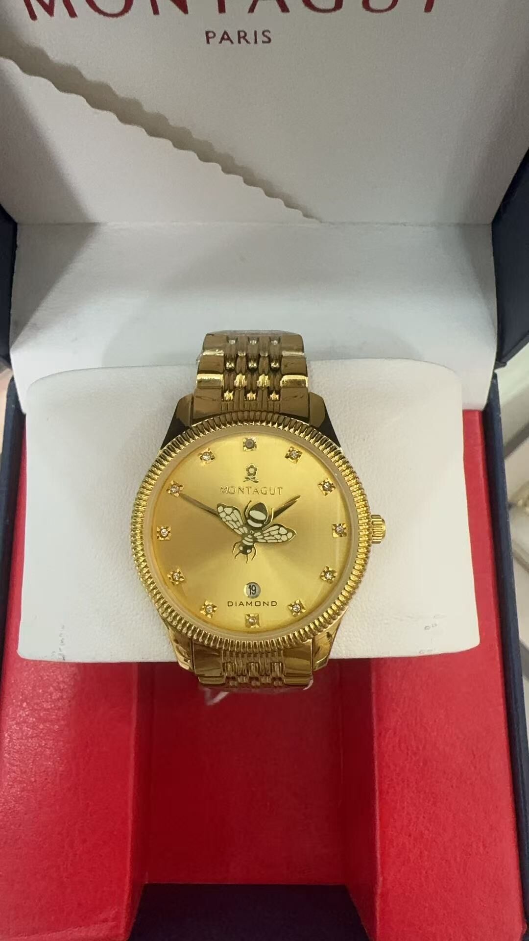 1 MT584 (GOLD FACE) MONTAGUT WATCH