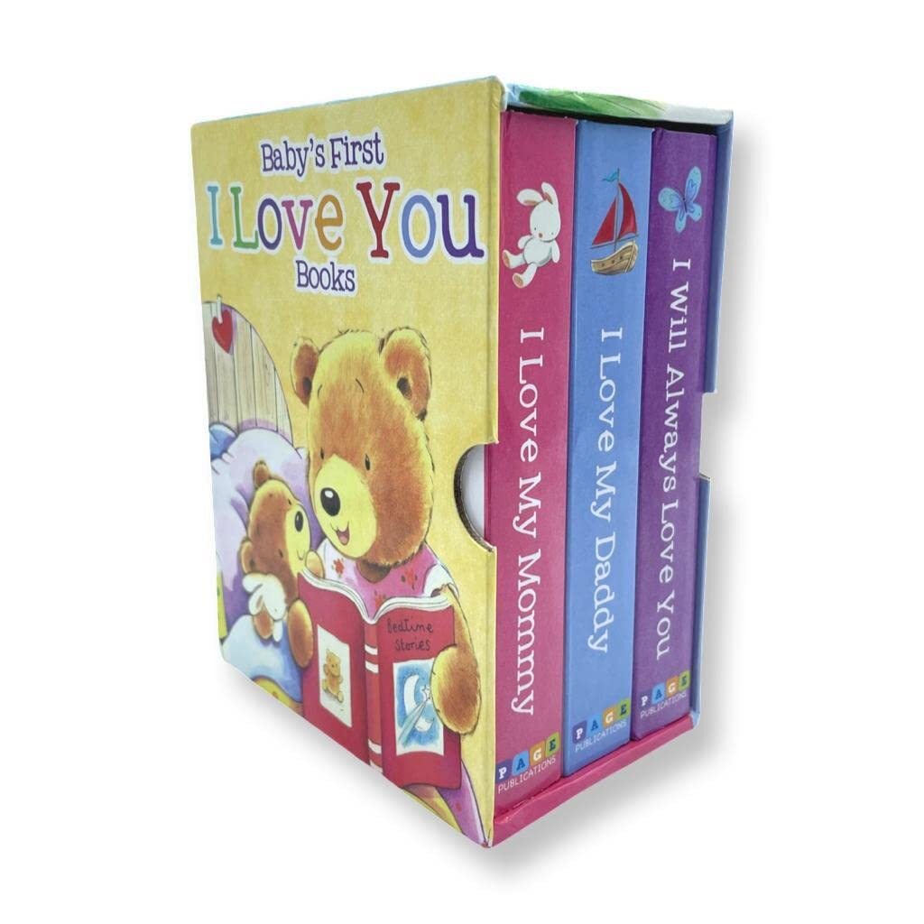 Baby's First I Love You Books Set of 3 (Board Book)