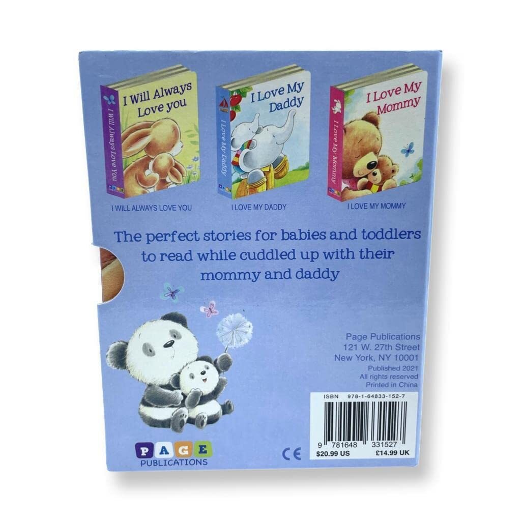 Baby's First I Love You Books Set of 3 (Board Book)