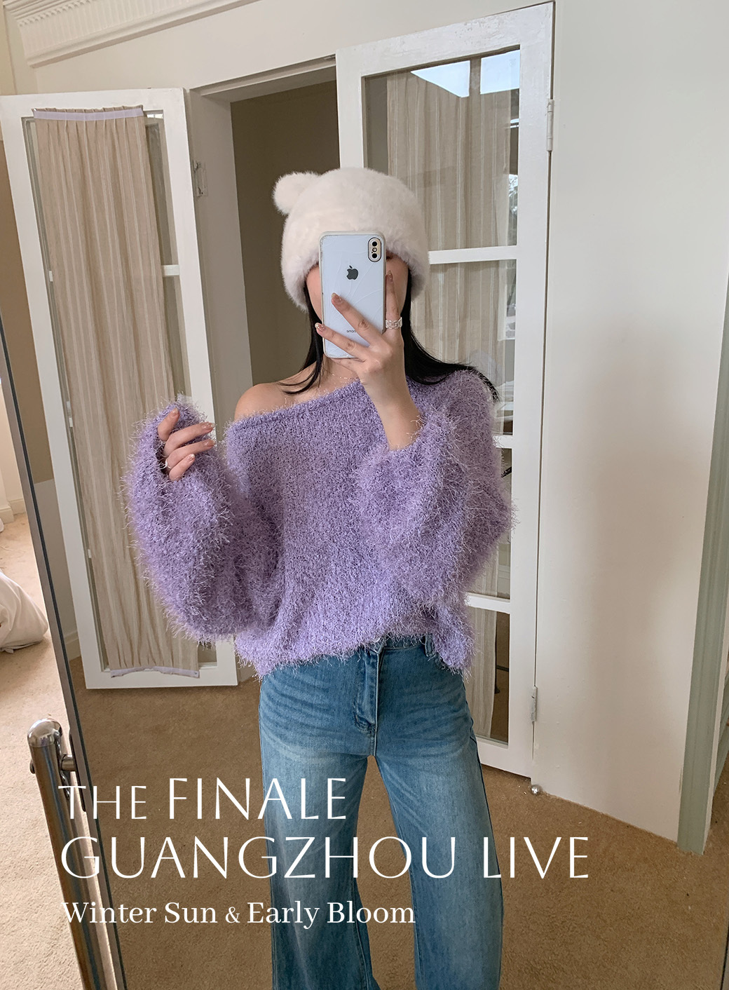 (G03)roshop made!漂亮浪漫毛衣-4色