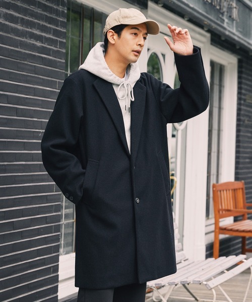 日本 The Craft Crew Products Knit Melton Chester Coat [CCPco871]