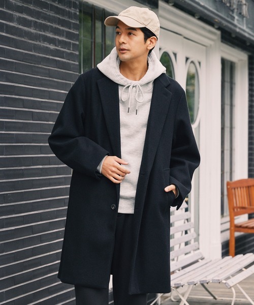 日本 The Craft Crew Products Knit Melton Chester Coat [CCPco871]