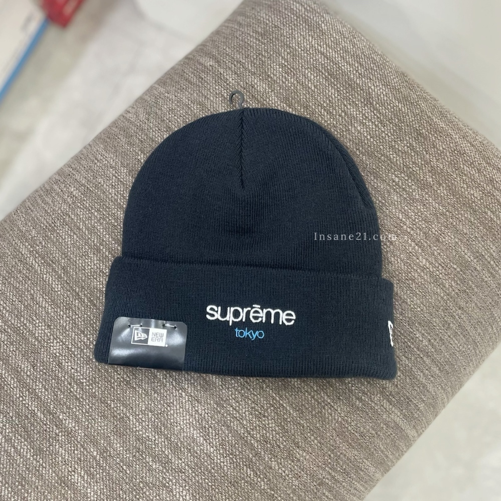 SUPREME x NEW ERA 東京 刺繡LOGO  BOX LOGO 毛帽 帽子 保暖 單品 潮牌