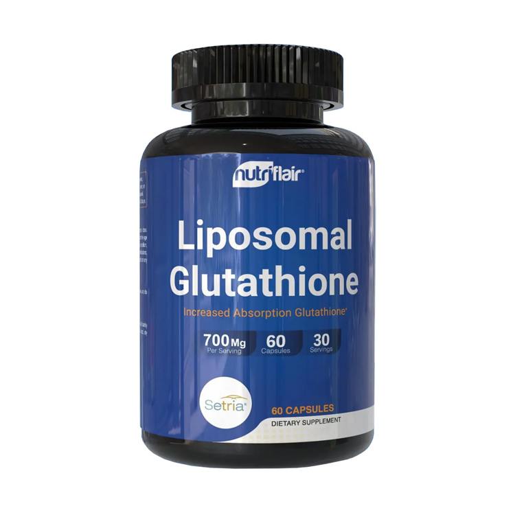 美國 NutriFlair 特級脂質體穀胱甘肽700毫克, 60粒膠囊