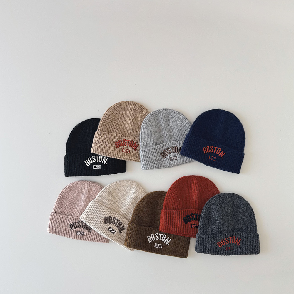 街頭字母 針織帽