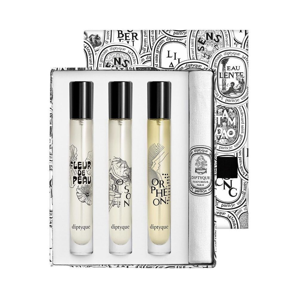 Diptyque 蒂普提克香水禮盒三支裝(10ml x 3支) 杜桑，肌膚之花，爵夢(平行進口)